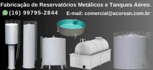Reservatorio Cilindrico Vertical Com Fundo Reto em SC Santa Catarina - Excelente Qualidade e Durabilidade Garantida