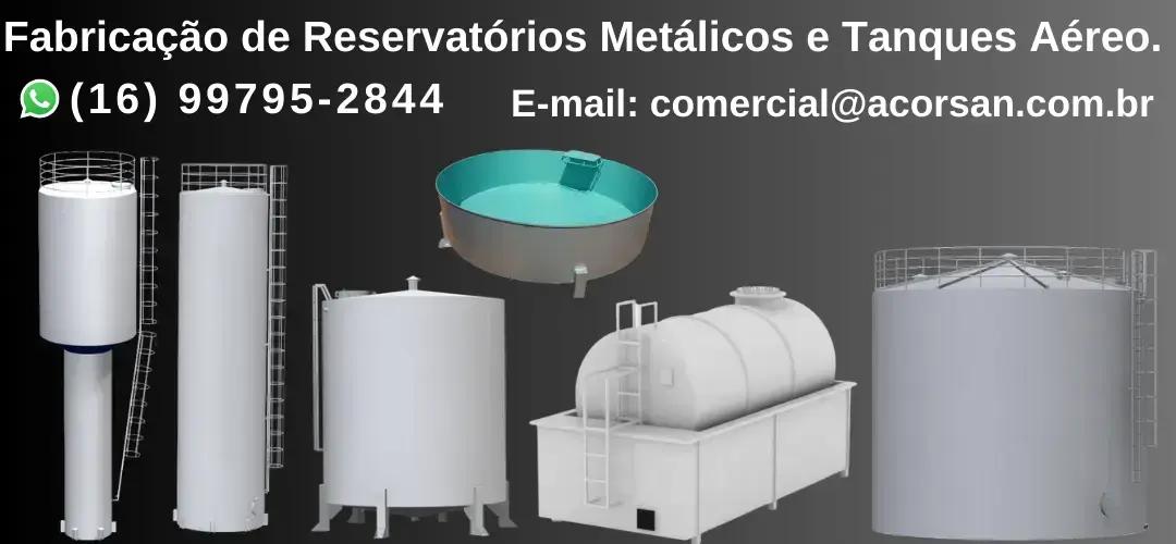 Tanque Aéreo Estacionário Horizontal e Bacia de Contenção Acoplada: Inovação e Qualidade em Armazenamento de Água