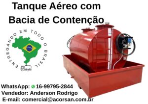 Reservatório Metálico para RTI